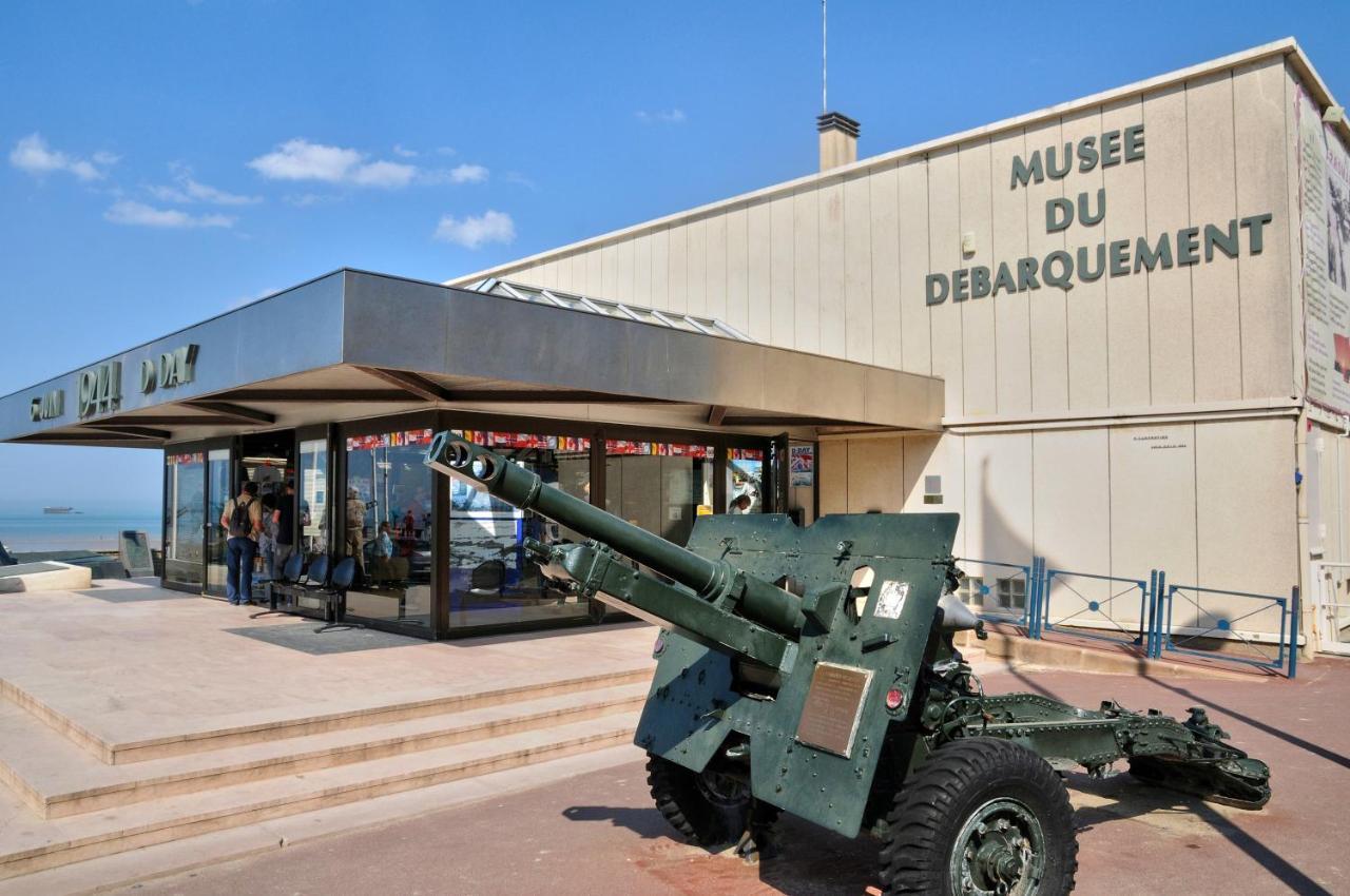 Le 22 - Studio 4P Proche Mer & Vue Bourg Arromanches-les-Bains Kültér fotó