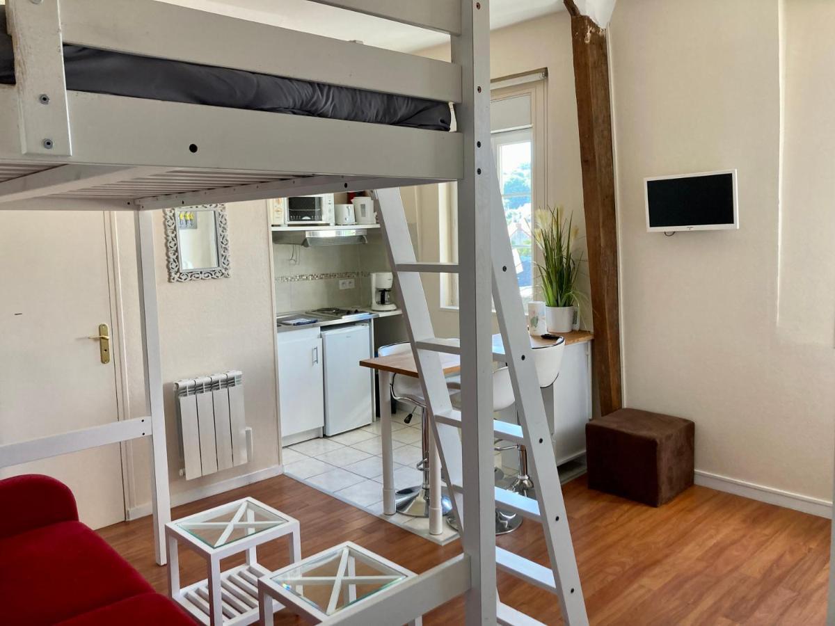 Le 22 - Studio 4P Proche Mer & Vue Bourg Arromanches-les-Bains Kültér fotó